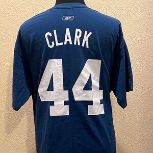 Reebok Dallas Clark #44 Indianapolis Colts NFL T-Shirt Mens XL